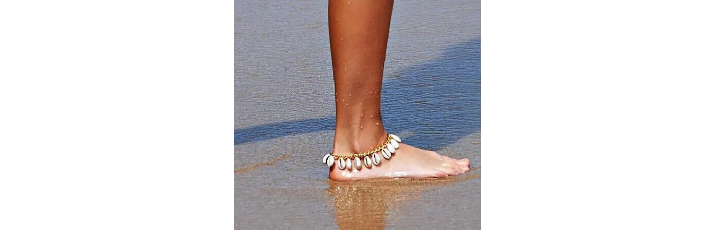 Shell Pendant Beach Foot Chain Cowry Handmade Barefoot Sandals Women anklets
